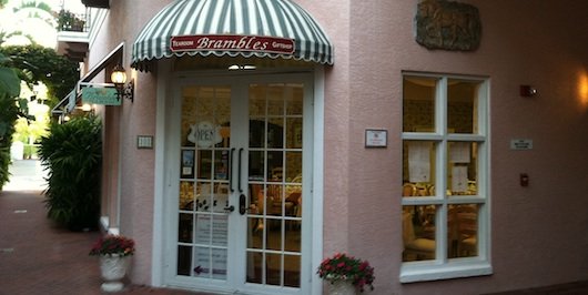 Brambles Tea Room in Naples off of Fifth Avenue